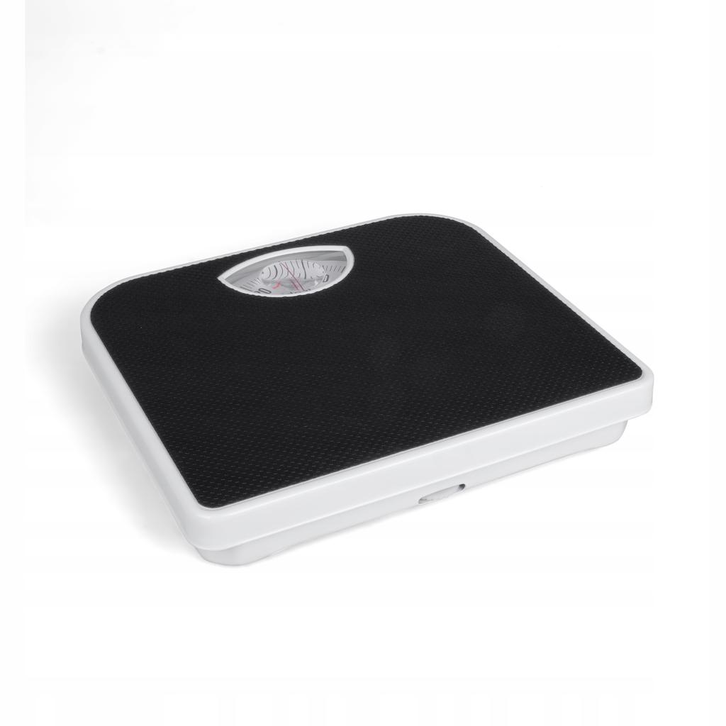 Classic Analog Mechanical Bathroom Scale Up To 130Kg Iz9202 Black