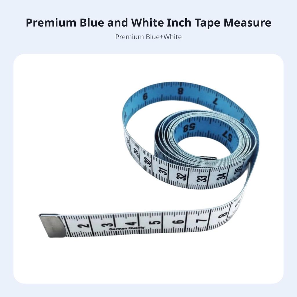 Sewing Tape Measure German Quality Sewing Tape Measure With Snap Fastener Flexible for Fitness Aficionados, Tailoring, Home