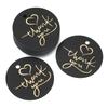 50pcs/Lot Stamping Thank You Paper Card Tags Jewelry Hang Tag Black White Paper Cards Jewelry Accessories Price Label Wholesale