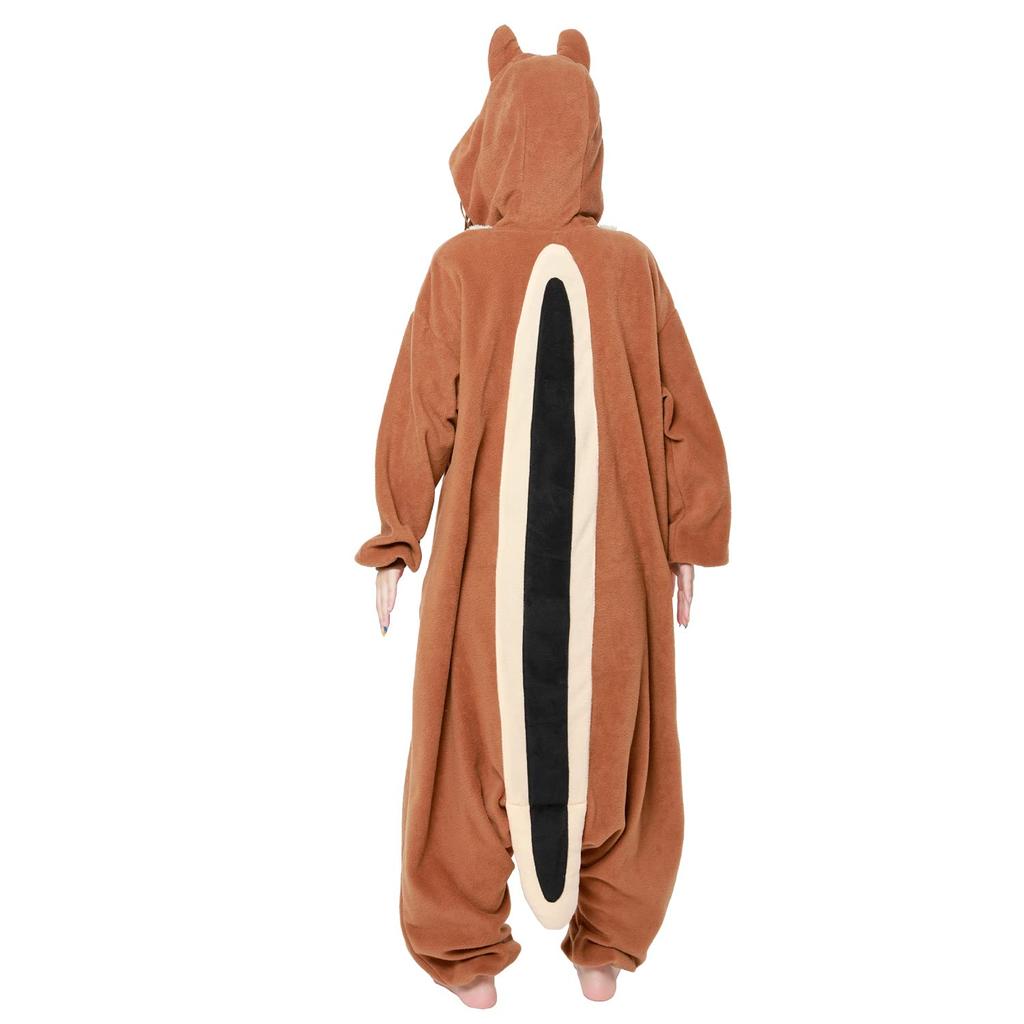 Sazac Fleece Adult Disney Chip and Dale Kigurumi [Chip]
