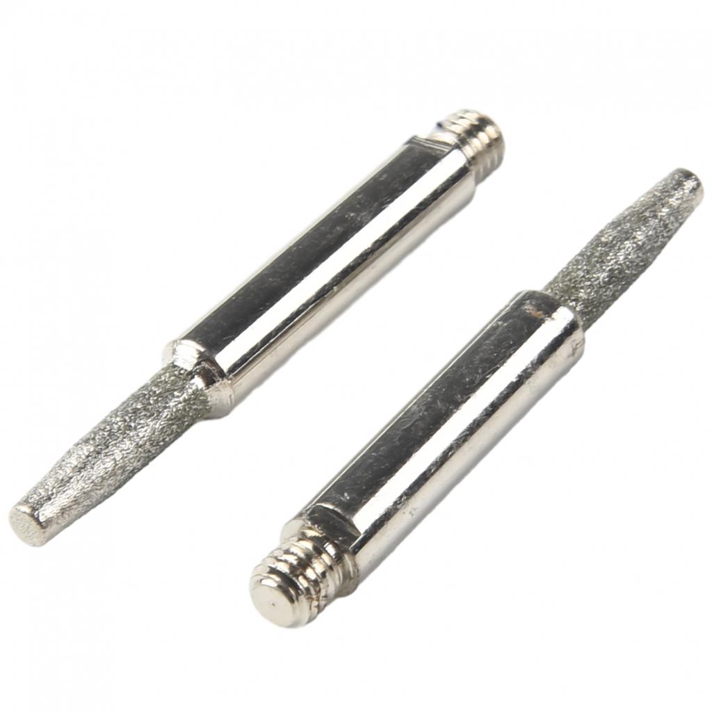 Grinding Head Chainsaw Sharpener Cylindrical Burr Silver