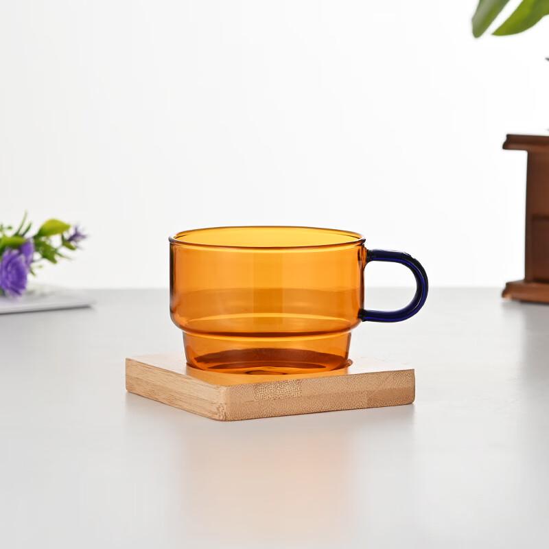 Shangqi Nordic Style Heat-Resistant Glass Coffee Cup Set