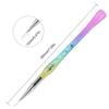 3 Stück Nail Art Liner Pinsel Professionelle Nagelgel Malerei Nagelpinsel Stift Werkzeuge 7/9/12mm