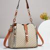 Fashion Atmospheric Bag Large Capacity Bucket Bag Retro Shoulder Bag Messenger Bag Women's Bags Simple and Fashionable