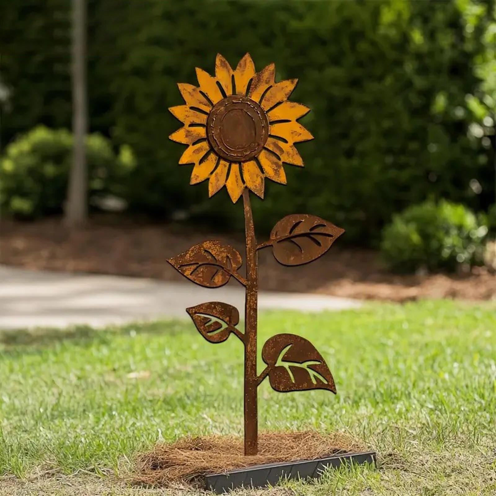 Creative Garden Stake Outdoor Yard Ground Decor one size