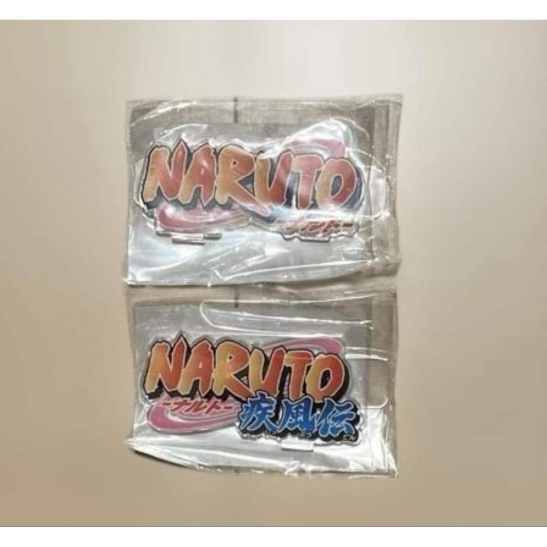 Used [New and unopened] NARUTO Shippuden Naruto Acrylic Logo Display EX