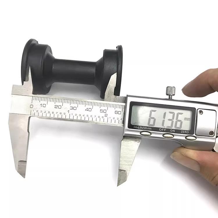 60'' Breite Rudergerät Sitzpolster & Rollenschiene mit Bauchmuskeltrainer-Rad