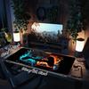 1PC gamepad fire Oversized Mouse Pad - Non-Slip Rubber Base Perfect for Office School Esports Home Decor Desk Mat 150A
