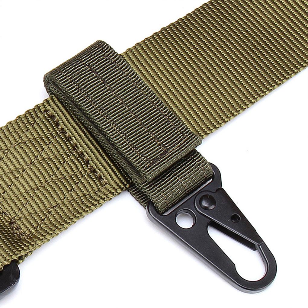 Belt Carabiner Key Chain Portable Detachable Dual Layer Heavy Duty Replacement Sticker Type Stylish Outside Keyring