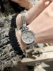 lady quartz watch full diamond plate decoration