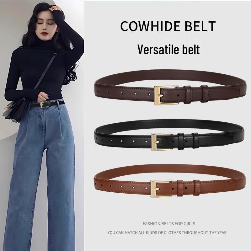 2026 Trendy Korean-Style Women's Versatile Waist Belt for Jeans and Casual Pants