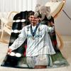 Cristiano Ronaldo Blanket Comfortable Great For Sofa Office Chair Livingroom Four Seasons Universal Digital Print