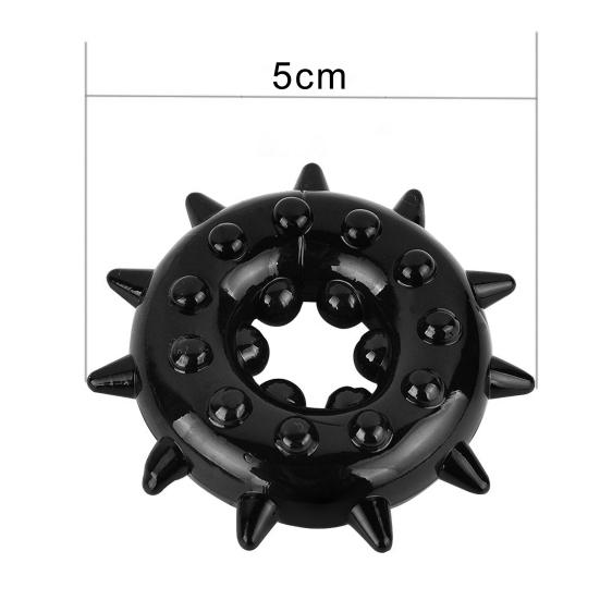 Men's Masturbation Snowflake Shape Flexible Sex Toy TPE Adults Men
