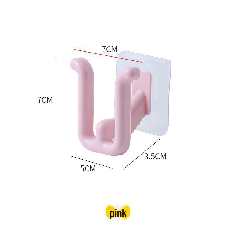 No-Punch Wall-Mounted Bathroom Slipper Rack & Shoe Dryer