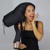 Net Plopping Cap for Drying Curly Hair