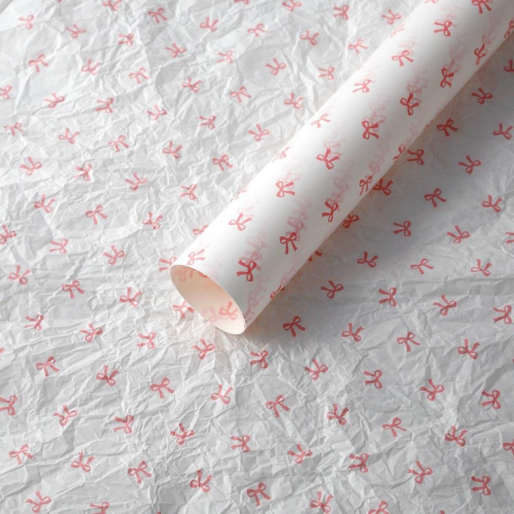 20pcs 50x70cm Hand-Kneaded Paper Cotton Paper Gift Packaging Paper Bouquet Wrapping Paper  DIY Craft