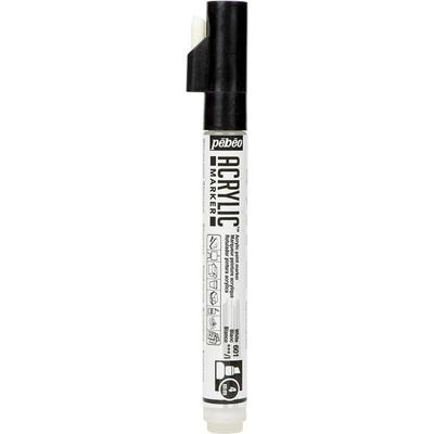 Acryl-Malmarker - Pébéo - Acrylmarker - Schräge Spitze 4 mm - Permanent - Deckend