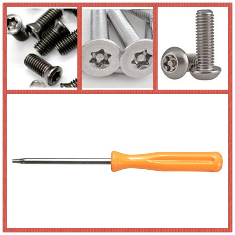10X 100mm Torx T8 T10 Stainless Steel Security Screwdriver Tool For Xbox 360/ PS3/ PS4 Tamper Proof Hole Controller Repair Tools