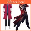 Ensemble de Costume Cosplay Devil May Cry Dante avec Veste Pantalon Gants pour Jeu Anime Roleplay