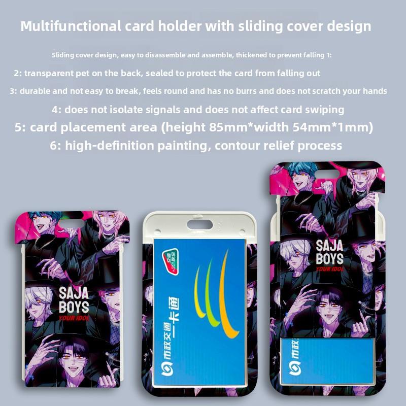 Schiebehülle Kartenhülle Fahrkarte Campuskarte Wasserkarte Dokumentenaufbewahrung