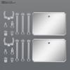 Bandai Spirits Action Base 6  Clear Color  Mirror Seal Set [plastic Model Parts]