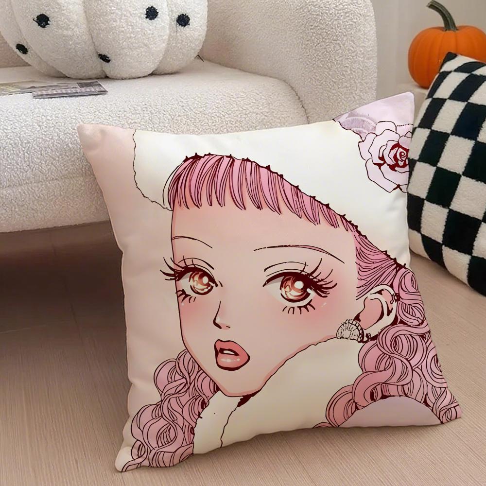 Minimalist modern style PParadise Kiss Cushion Cover Linen Pillow Case Soft Breathable Protective Couch Room Decoration