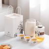 Panda Suet Jade Porcelain Travel Tea Set Outdoor Portable Sichuan Scenic Spot Business Commemorative Gift