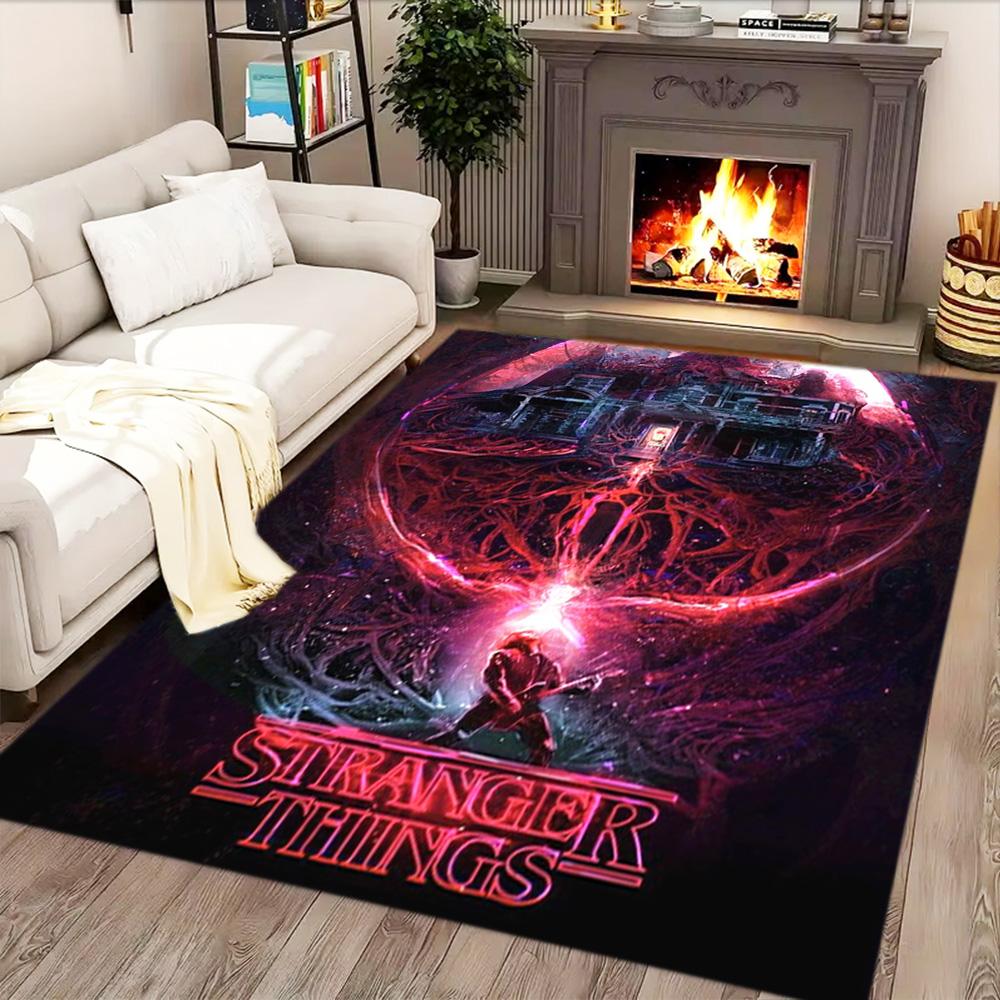 Stranger Things for Living Room rug, Bedroom, Study Room, Hallway Decoration, Perfect for Home Decoration or Holiday Gifts