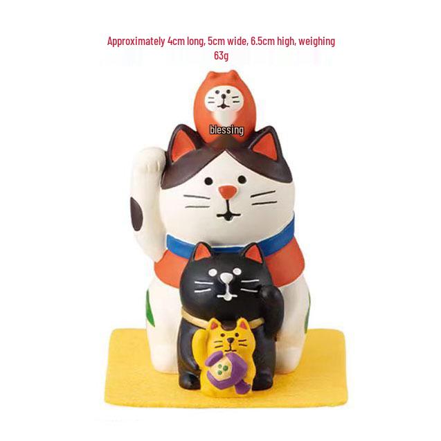 Statue of Liberty Cat Resin Miniature: World Traveler Series