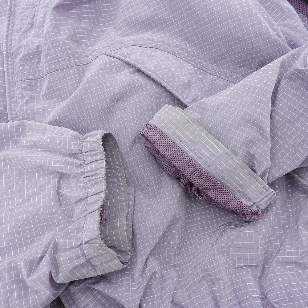 PALACE  CRIPSTOP GRID JACKET Men's Purple L Jacket L purpleUsed