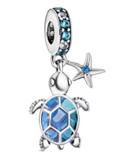 Copper Mermaid Dolphin Carp Octopus Charms Fit Original Bracelet Charm Bead Necklace Diy Female Jewelry High Quality