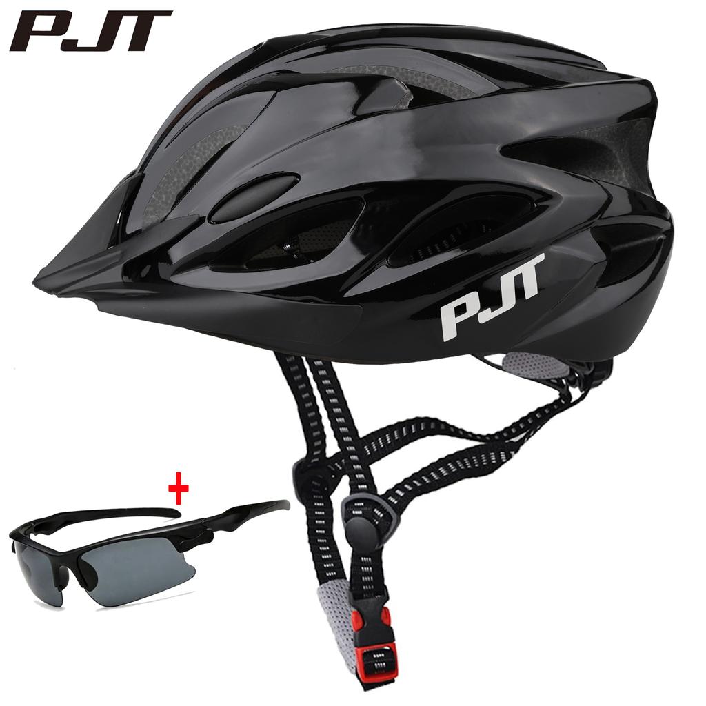 Pmt Cycling Helmet Comfort Lining Lightweight Hollow Riding Safety Cap Head Protection Bicycle Mtb Helmets Sun Visor Bike Helmet