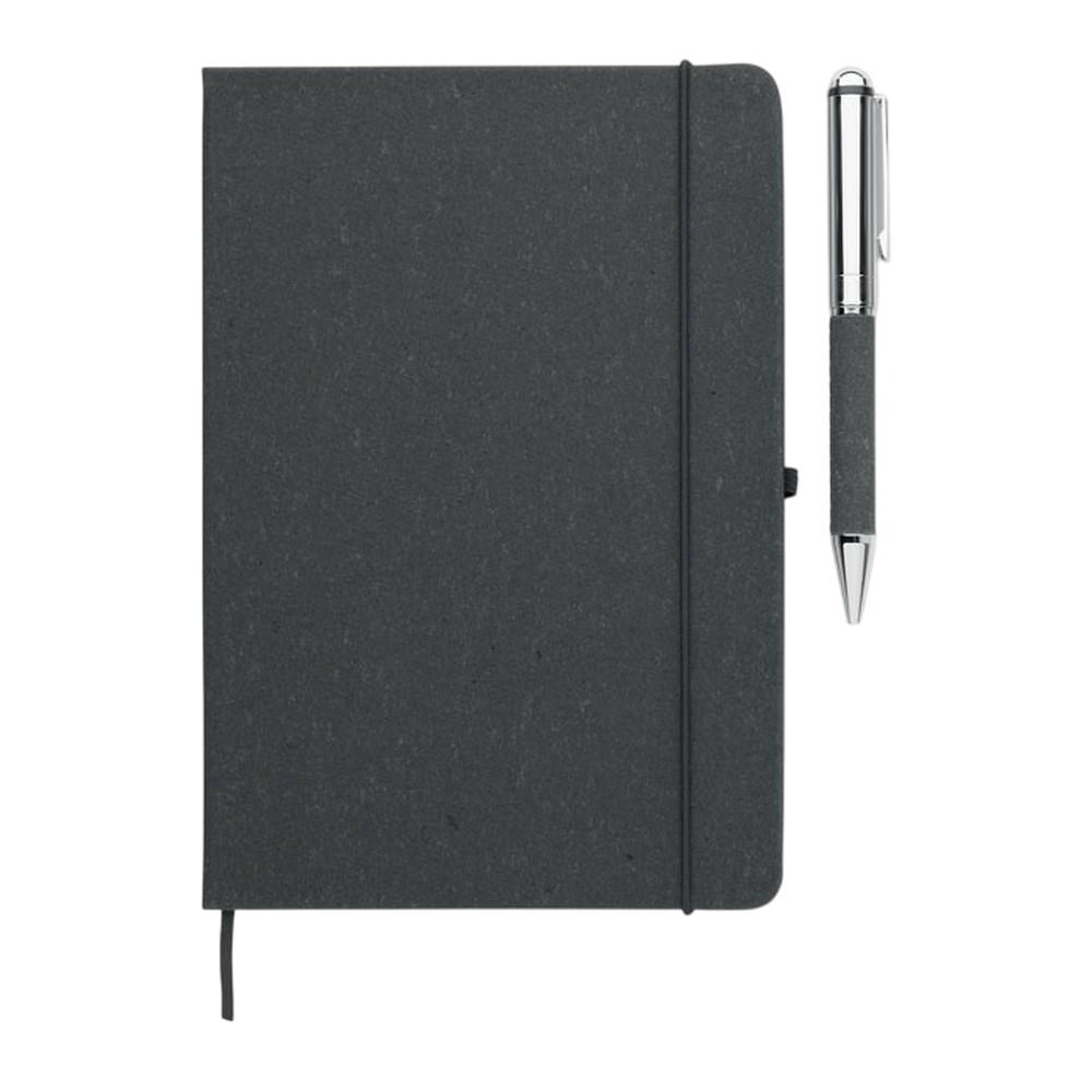 MidOcean Eleganote Leather Notebook & Pen