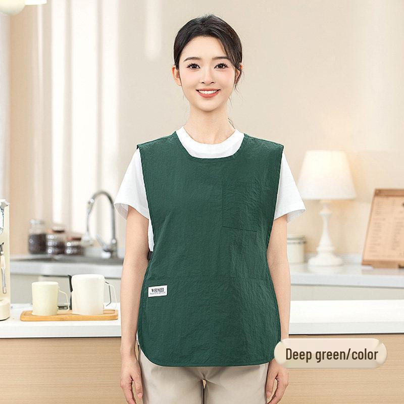 Waterproof Vest-Style Apron for Work, Catering, or Home Use
