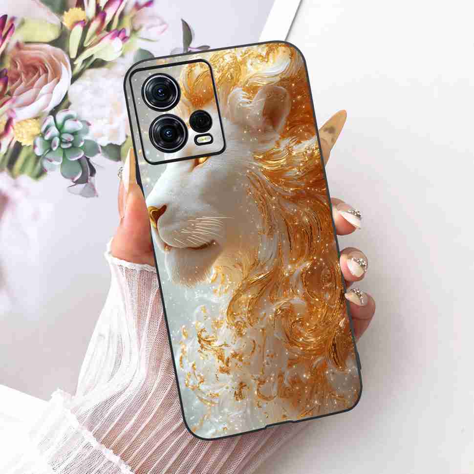 For Motorola Moto S30 Pro 5G XT2243-2 Case Cartoon Cat Butterfly Silicone TPU Black Cover For MOTO S30 Pro 5G Phone Shell Bumper