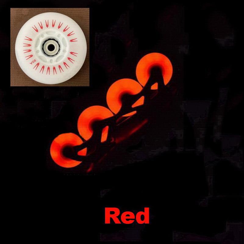 2025 Professional Inline Skates with LED Flashing Wheels Hot Products for Outdoor Sports Roller Speed Skates Lighting Wheels
