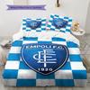 Empoli Logo Bedding Quilt Set Quilt Cover Pillowcase Home Decoration Birthday Gift (1 * Duvet Cover + 2 * Pillowcase, Without Core)