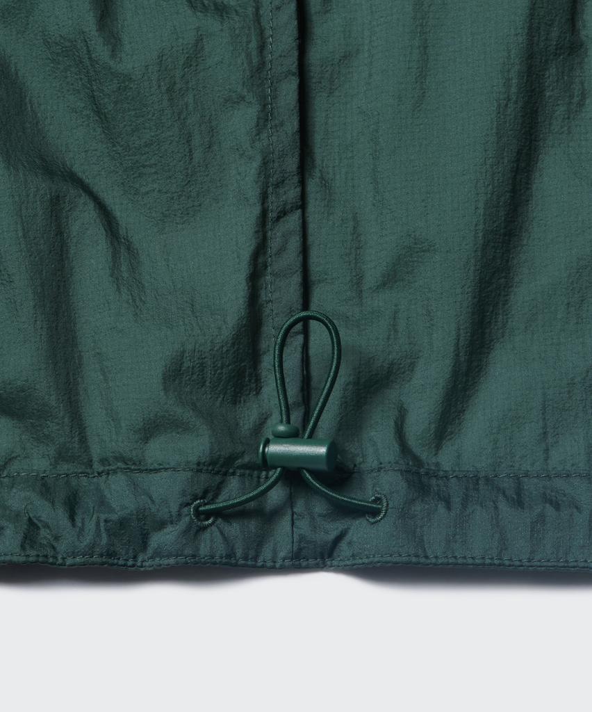 Musinsa Standard [City Leisure] Lightweight Packable Windbreaker Jacket [Hunter Green]