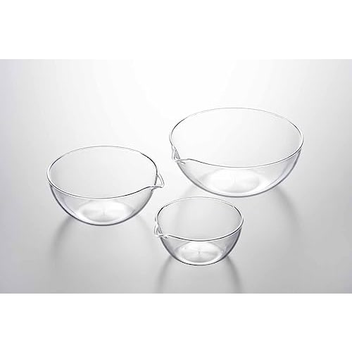 [.co.jp Exclusive] Yoshikawa Katakuchi Range Bowls, 3-Piece Set (190, 380, 700ml) 4003092