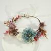 Diadema bohemia para mujer, corona floral, corona de hadas, diadema de flores para boda, guirnalda