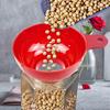 Wide Mouth Funnel for Kitchen Lab Camping Food Grade Plastic Funnel for Easy Pouring Less Spills Mess Versatile Canning Supplies