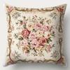 New Floral Pillowcase Featuring Vintage Pink Design Decorating Your Living Room Pillow Cover Sofa,Bedroom Square Cushion Case