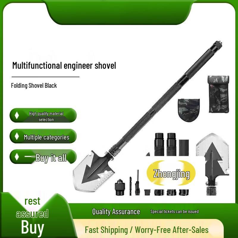 Multi-functional Folding Camping Shovel