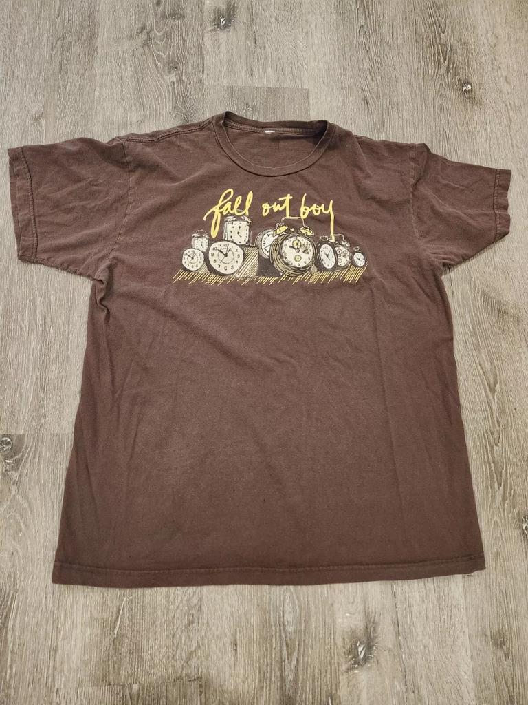 Fall Out Boy Shirt Clocks Time T-Shirt Volle Größe S-5XL SE672 Unisex T-Shirt
