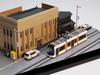 TOMYTEC Railway Collection Tetsuro Toyama Chiho Railway City Tram Line T100 Series 4th Train, Car No. 104, Diorama Supplies 337270