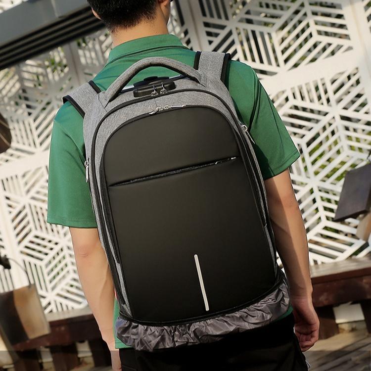 20 Inches Roller Backpack Carry-on Bag Wheeled Schoolbag Wheeled Laptop Bag Ladies