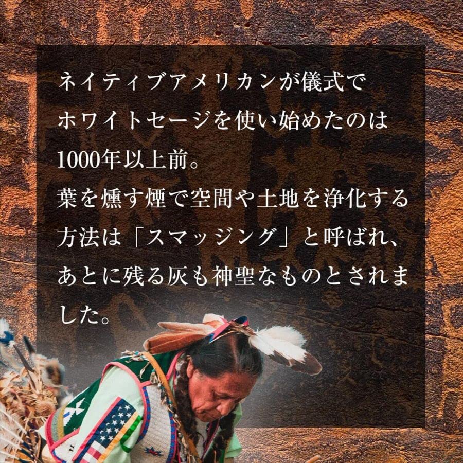 THE EARTH GRACE White Sage Leaf (Leaves) 100g (50g X 2) Purifying Incense Smudging