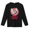 Chuck E Cheese Restaurant Mens Black T Shirt Size S 5XL Cute Mouse Design vintage Washed designer clothes Stretched streetwear