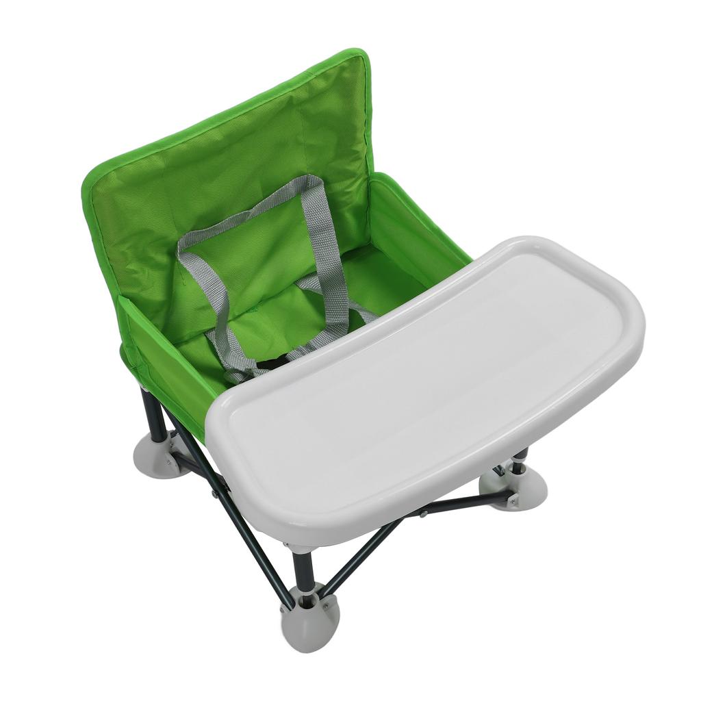 Portable Travel   Seat Portable Baby   Seat Folding Baby Chair with Tray for Outdoor Beach