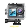 Action Camera Stabilizzata WiFi, Risoluzione 5K, 30FPS, Doppio Schermo, Obiettivo Grandangolare 170°, Impermeabile fino a 30 metri, Action Camera con Telecomando